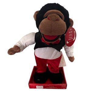 Dan Dee Musical Dancing Animated Chimp U Can’t Touch This Valentines 13” Monkey